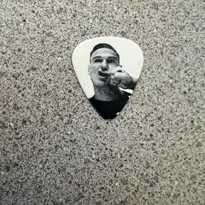 Bryan Adams Signature White Guitar Pick - 2025 Roll With The Punches US Tour